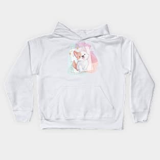 cute dog Kids Hoodie